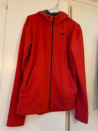 Veste Nike sport "Dri-Fit" rouge orangé