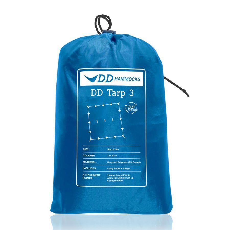 DD Hammocks Altro: DD Hammocks Recycled - Tarp 3 blau – Nuovo e nell'imballaggio originale da Tulln venduto da HaengemattenShop 2