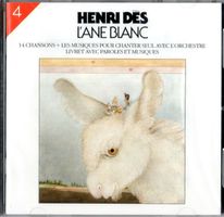 Henri Dès - 4 -L'Âne Blanc - CD Neuf