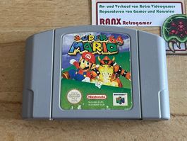 Super Mario 64, PAL, original, Nintendo 64 N64 Spielmodul