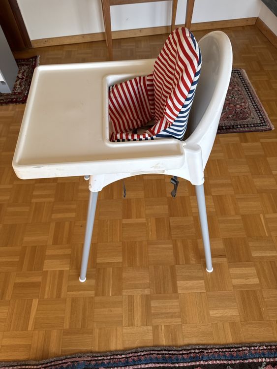 Ikea Babystuhl mit Tablett und Sitzkissen 2