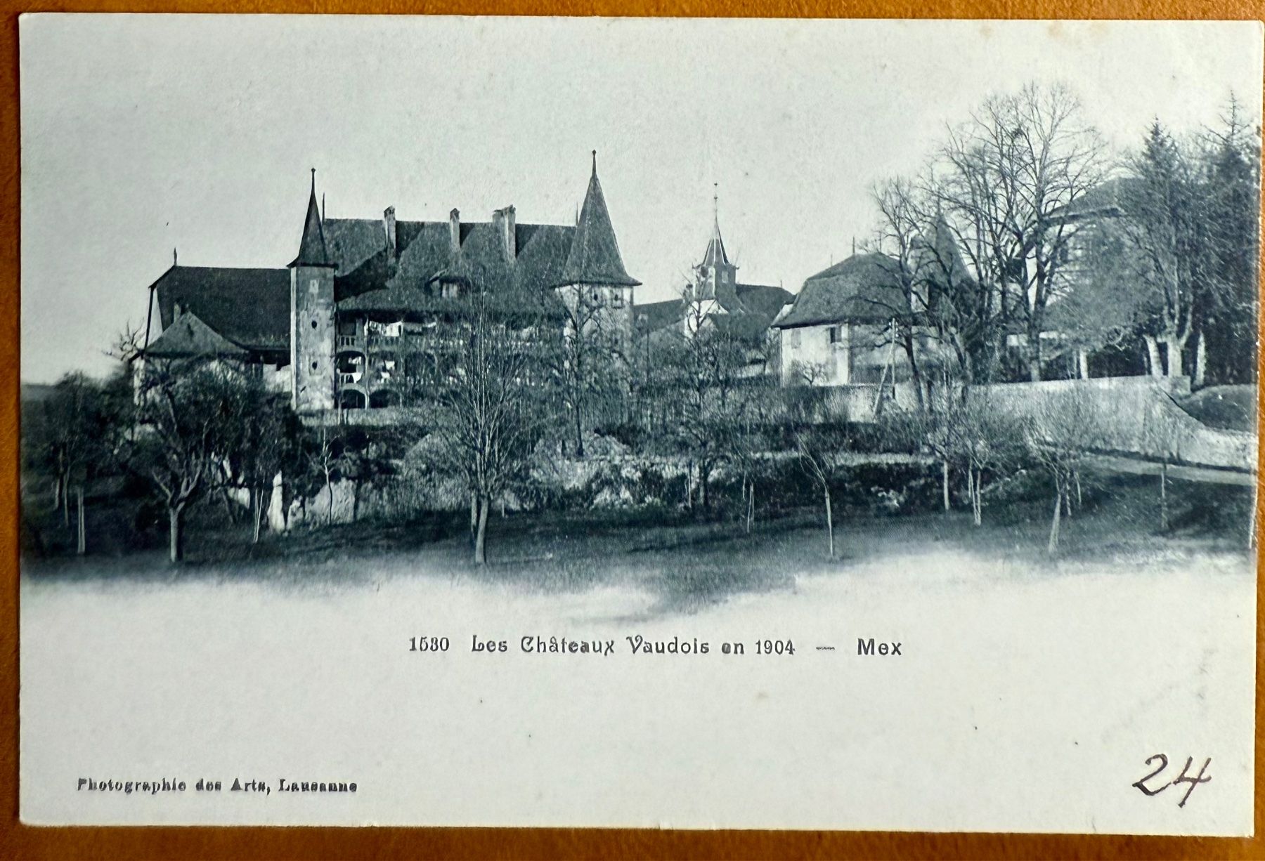 Cartoline postali: Mex - Le Château 1904 – Usato da Lutry venduto da Ediego