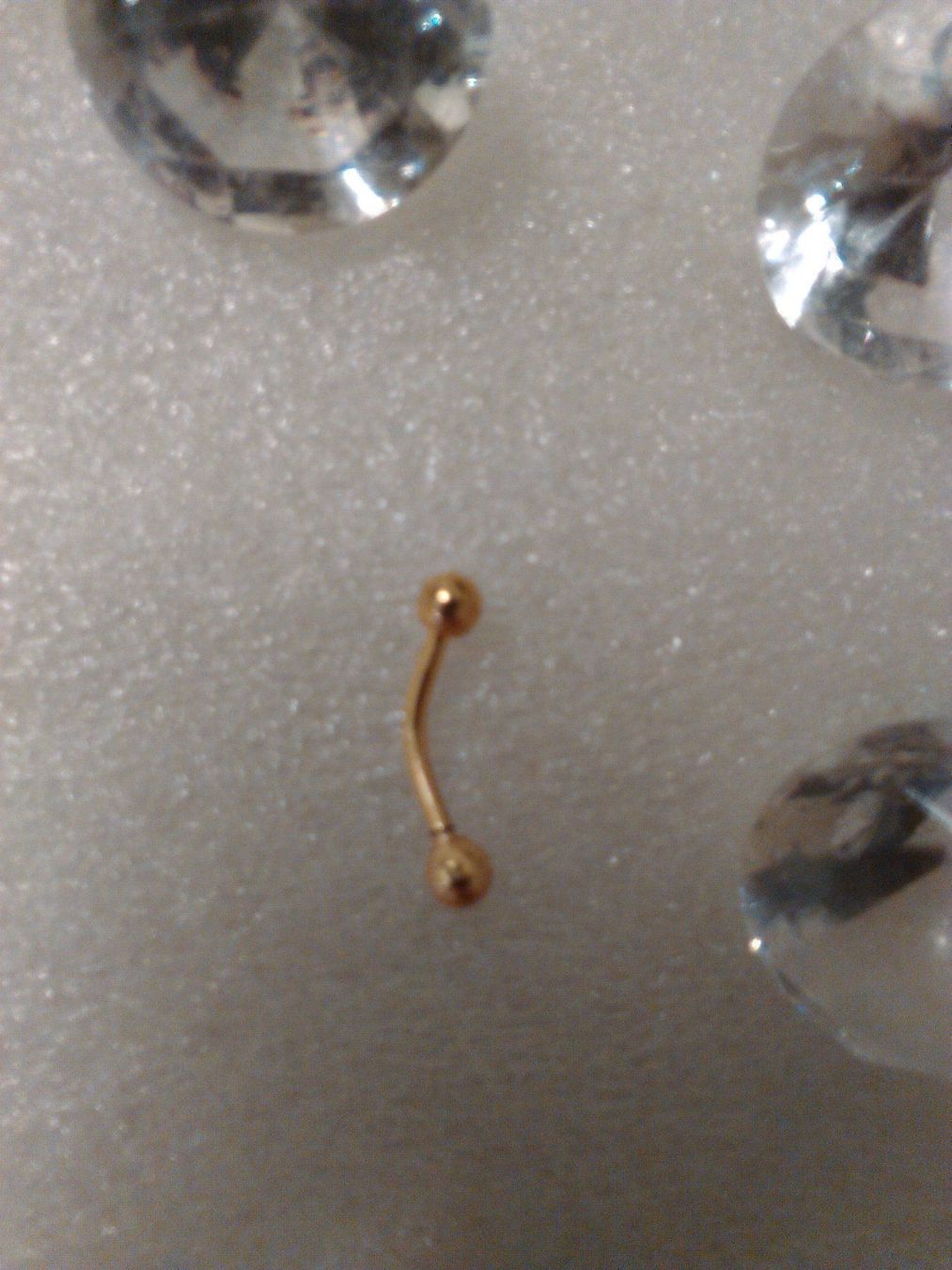 Gioielli per piercing: edelsthal augenbrauen piercing,vergoldet – Nuovo (secondo la descrizione) da Basel venduto da bijoutrie_4 9
