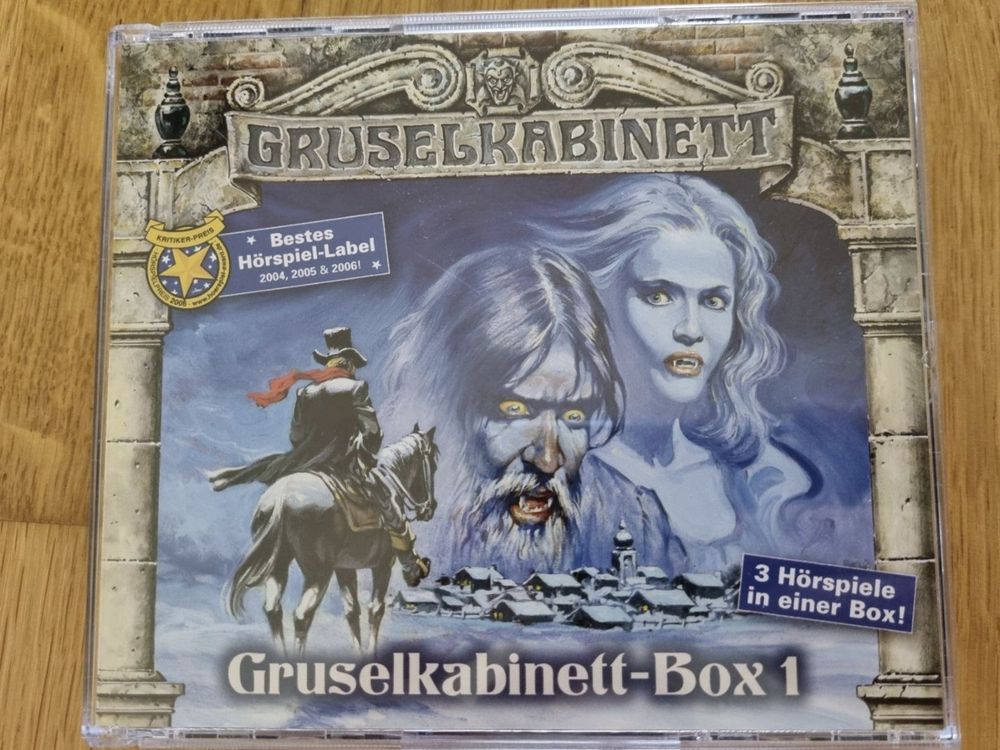 Hörspiel Gruselkabinett Box 1 3 Folgen Kaufen Auf Ricardo 