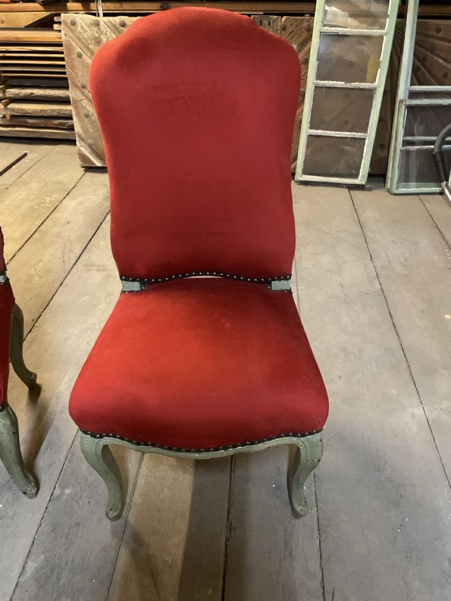 Stühle: Stühle rot – Gebraucht aus Almens von bsundrix