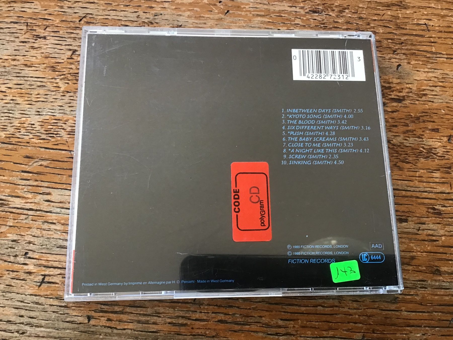 CDs: CD The Cure (1) – D'occasion à Fully par Ruby97 2