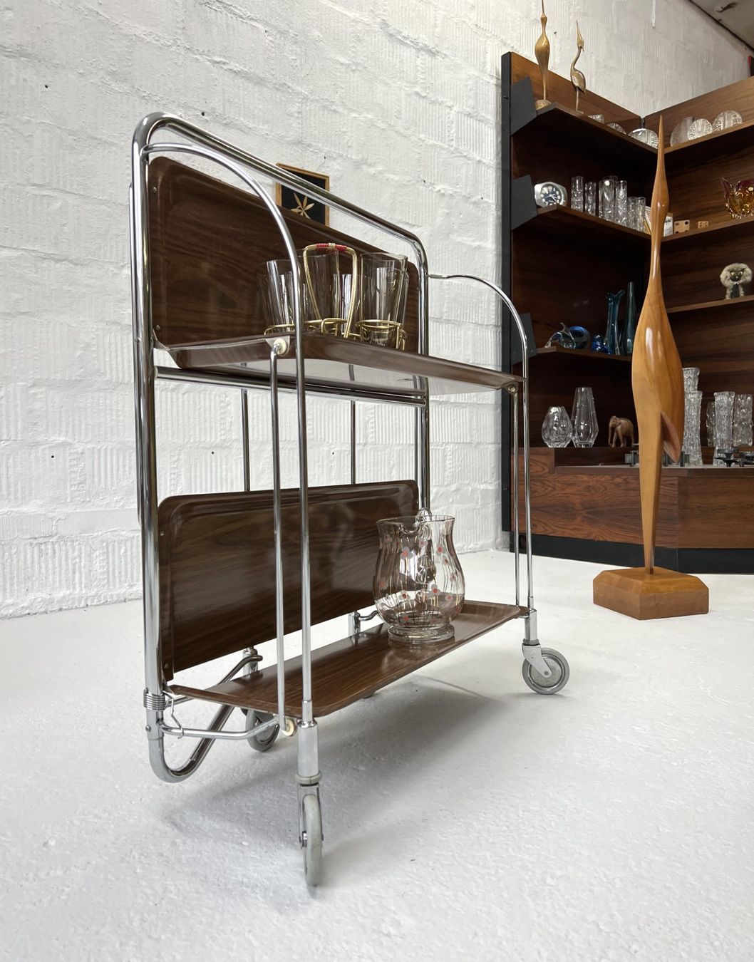 Tische: Vintage Servierwagen - Dinett - Bremshey – Gebraucht aus Walzenhausen von stilvollwohnen 8