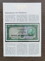 Kuriositäten auf Banknoten - Mocambique !!!!!!!