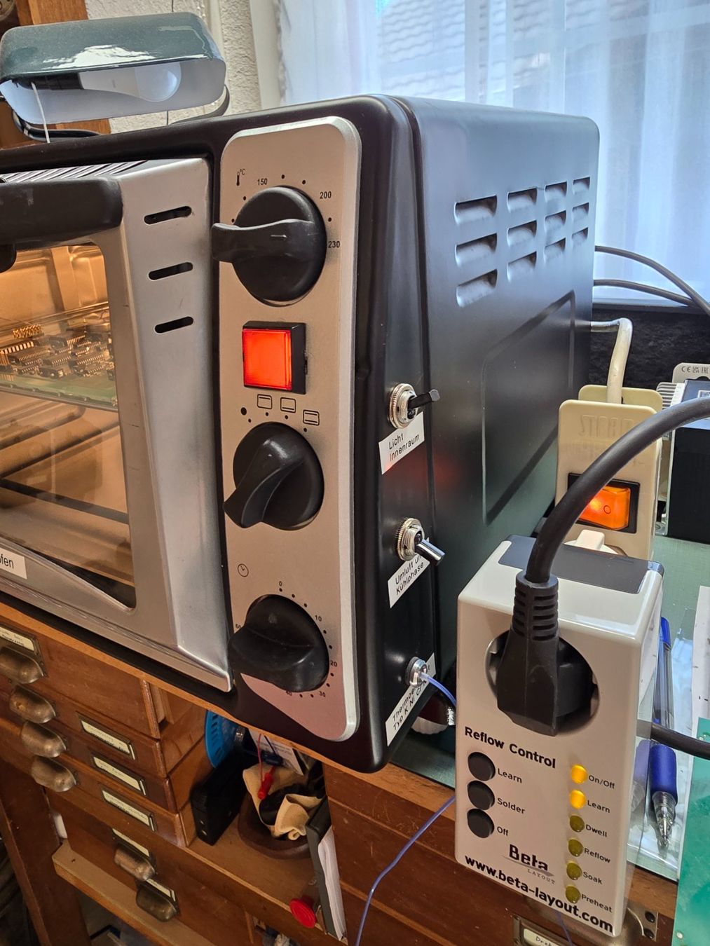 Tutte le macchine: SMD Reflowofen mit Controller – Usato da Balgach venduto da Zwickau01 1