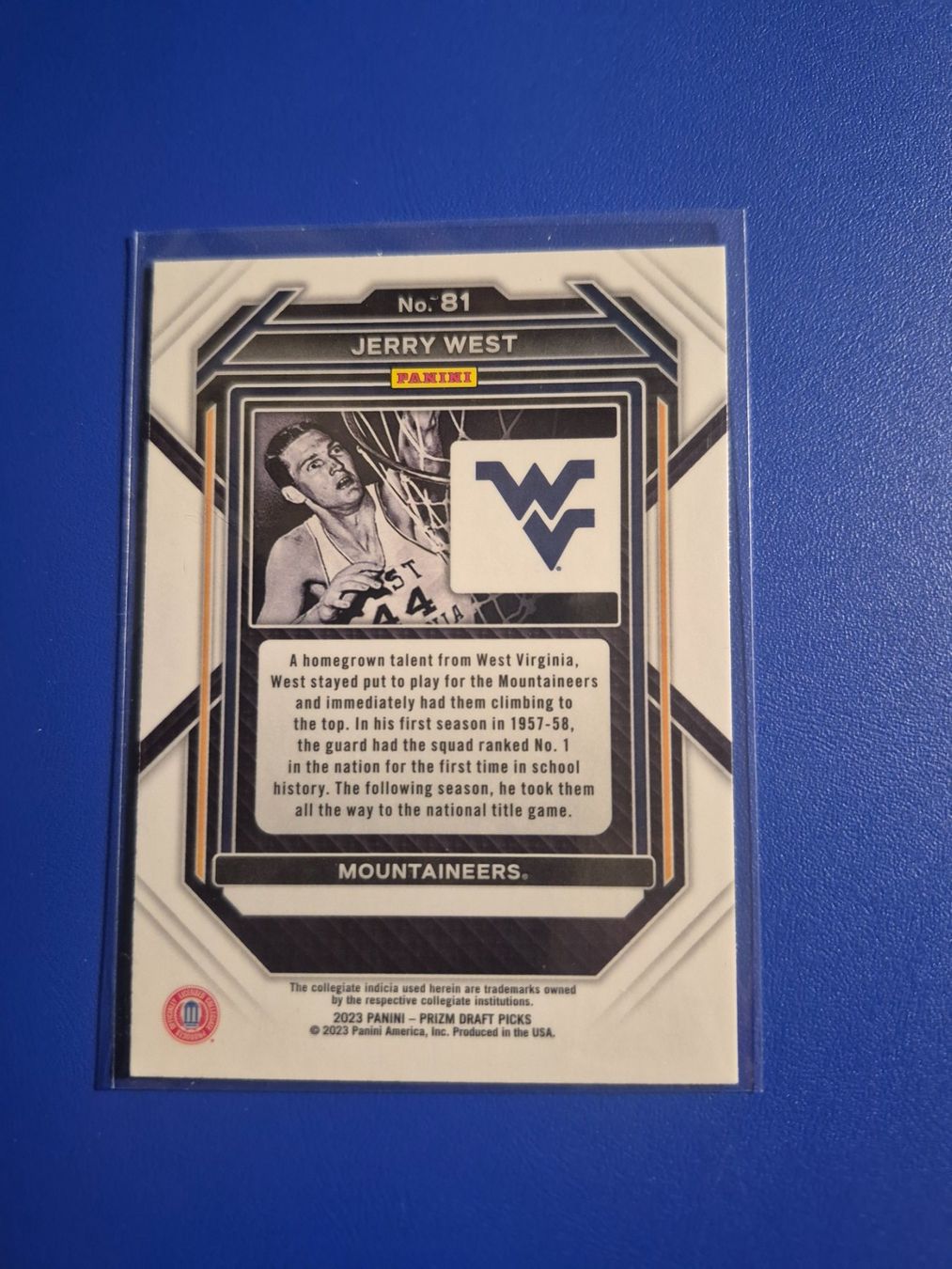 Nba Carte collezionabili: NBA 2023 Panini Prizm Draft Picks - Jerry West – Usato da Treiten venduto da Sauber73 1