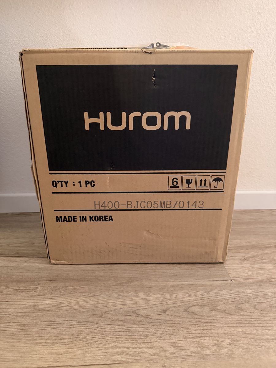 Hurom Elettrodomestici da cucina: Hurom H400 Entsafter | Originalverpackt  – Nuovo e nell'imballaggio originale da Stetten AG venduto da ram_88mb 3