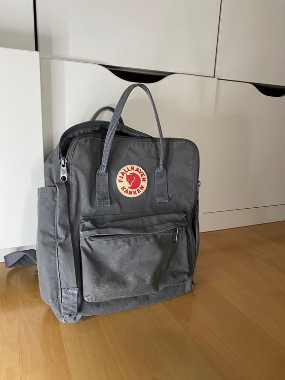 Fjällräven Kanken Rucksack grau Kaufen auf Ricardo