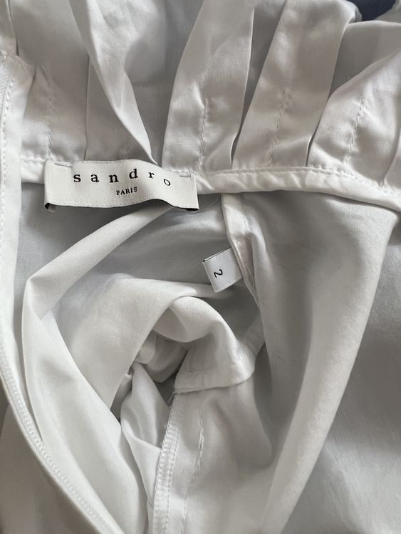 Sandro Camicette: SANDRO Shirt ruffled-SUMMER, size - 2 – Nuovo (secondo la descrizione) da Zürich venduto da SandroMaje 3