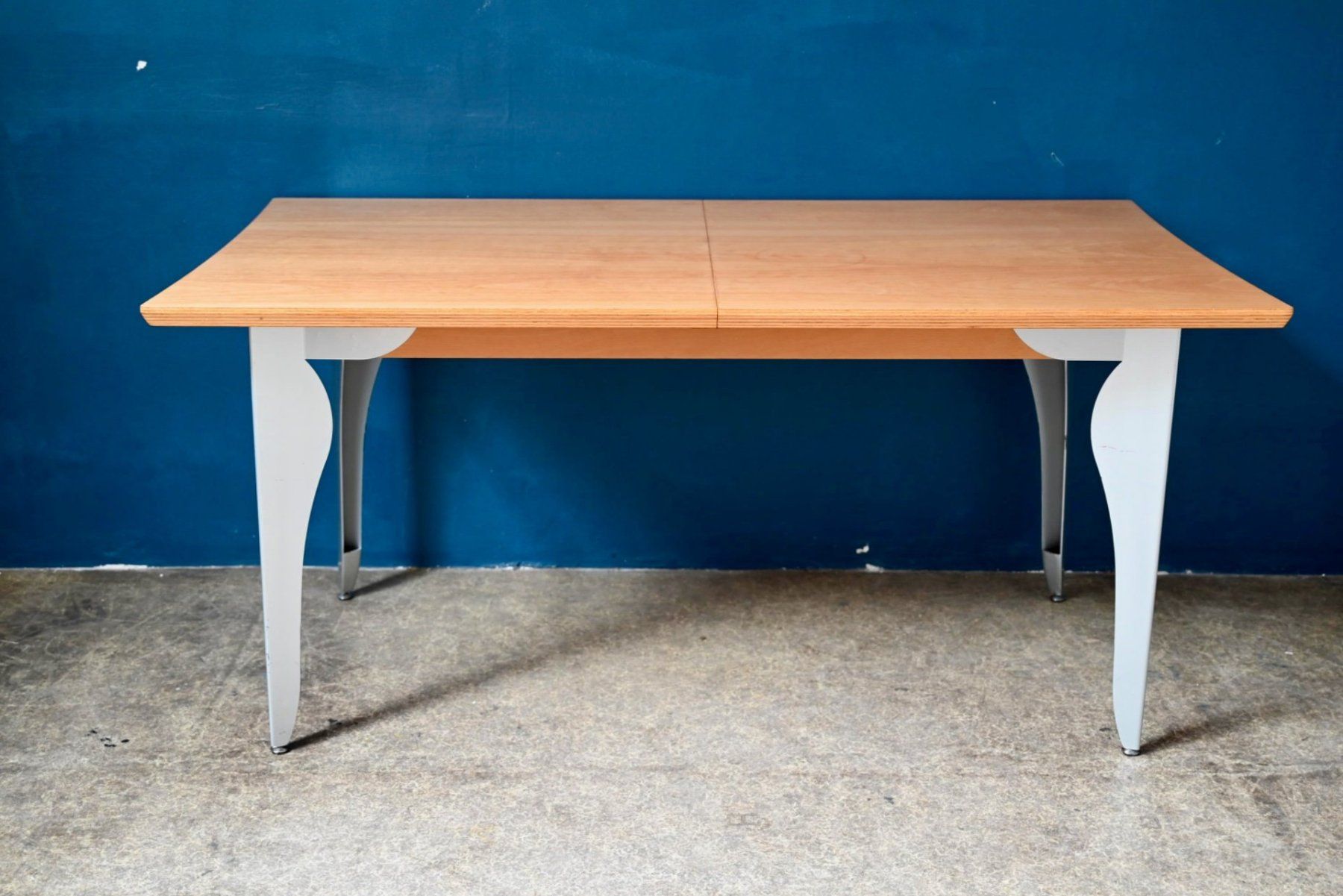 Tables: Table extensible Design 90s bois et acier – D'occasion à COLMAR par Sophiebellelurette 4