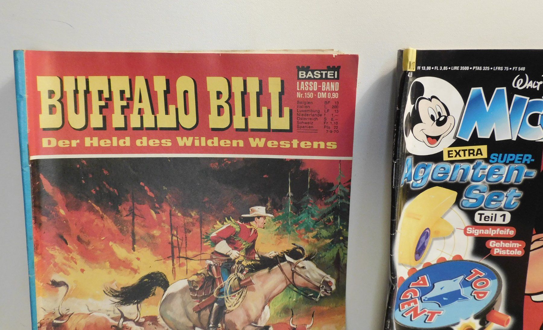Fumetti: Comic Hefte 11 alte gebrauchte Comic Hefte – Usato da Sursee venduto da 76 4