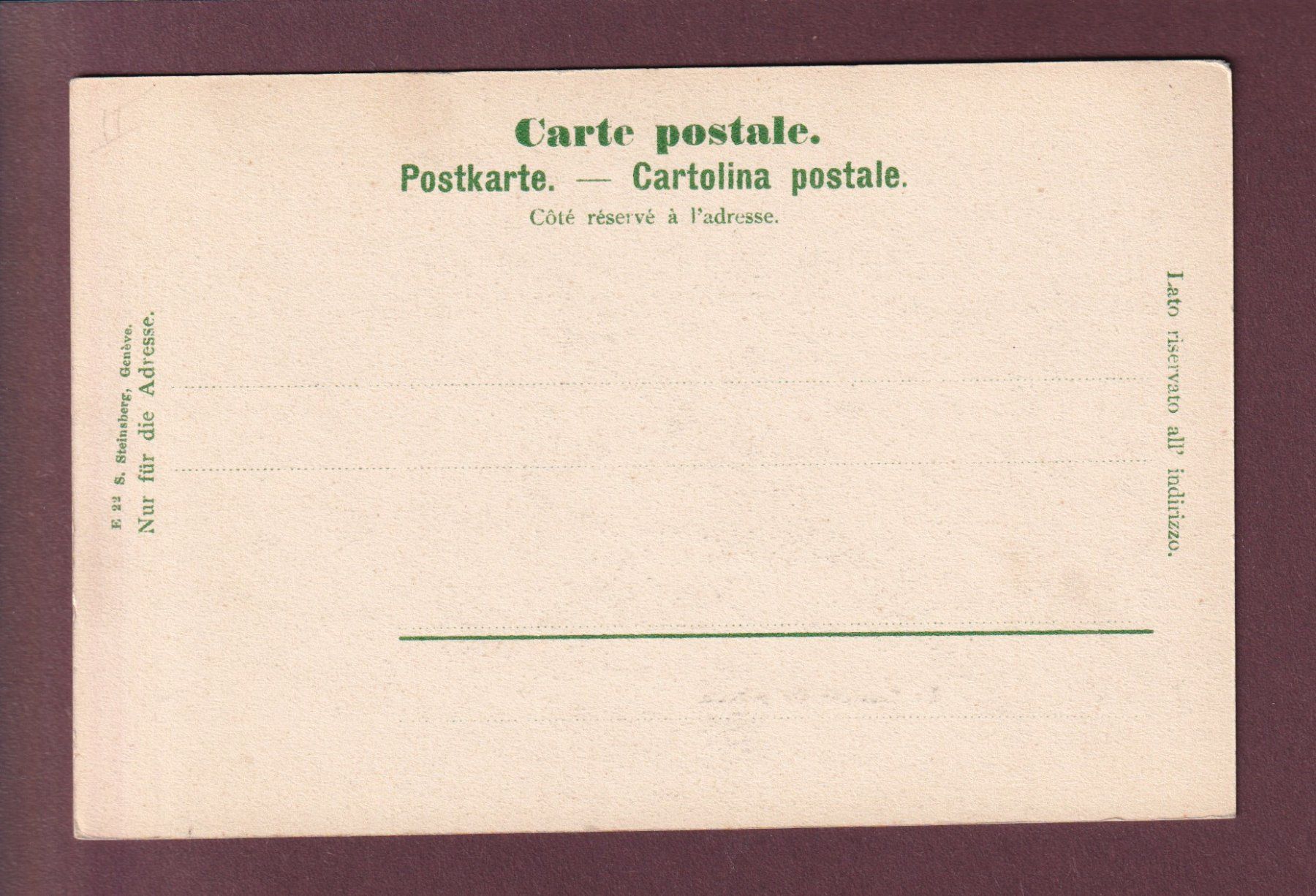 Cartoline postali: GENEVE - Cascade du Rhône – Usato da Pully venduto da nicecards 1