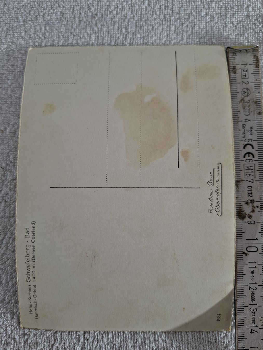 Cartoline postali: Ansichtskarte Kurhaus Schwefelberg-Bad – Usato da Grindelwald venduto da carro5 1