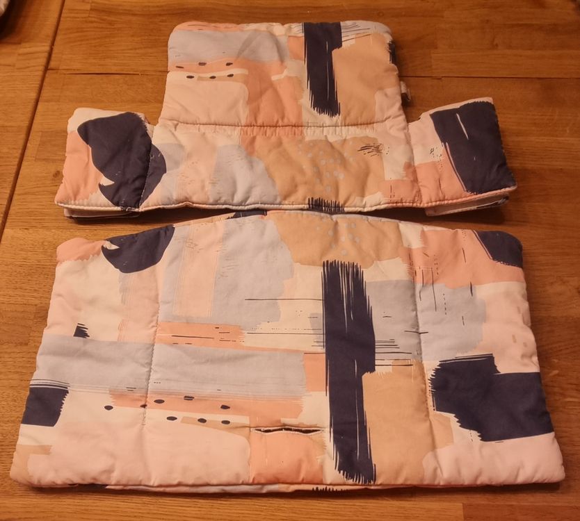 UKJE Kissen Für Stokke Tripp Trapp - Sand-Leopard Design Aus Bio-Baumwolle