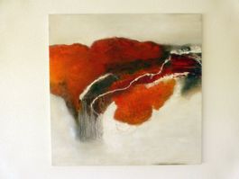 Original Acrylbild 80 x 80 cm