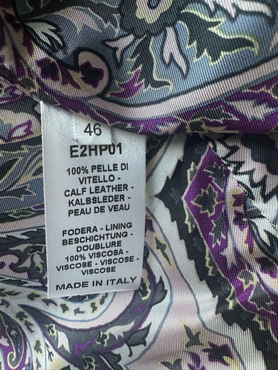 Etro Giacche: ETRO - new suede leather jacket - IT46 – Nuovo (secondo la descrizione) da Langnau am Albis venduto da bar_ml6k 3