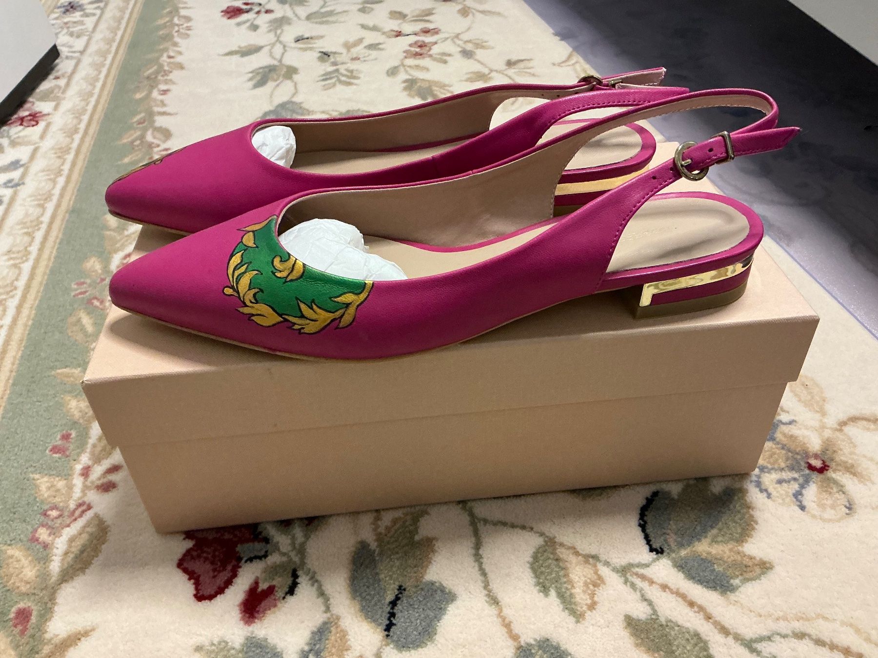 Damenschuhe: Roberto Botella Damen Slingback Pumps Leder Gr. 3 – Gebraucht aus Sennhof von Svetik100