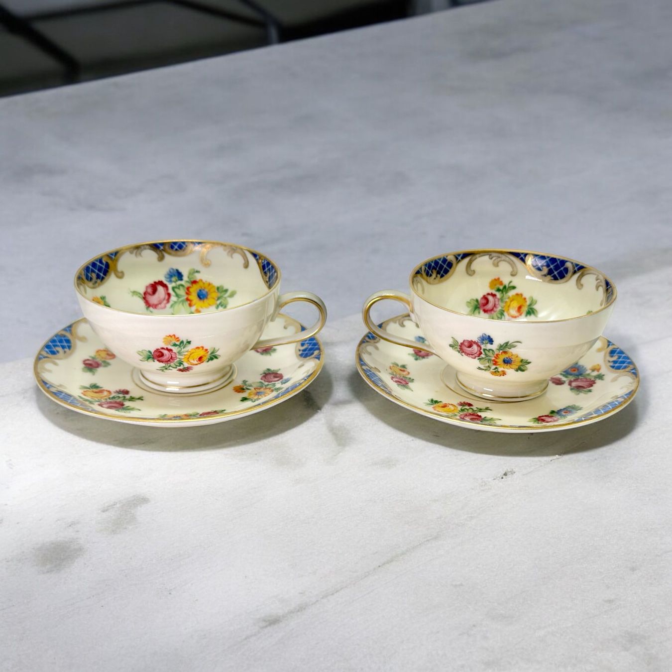 Rosenthal Tazze: 2 Tasses à thé Rosenthal anciennes – Usato da Morges venduto da mod_q7tt