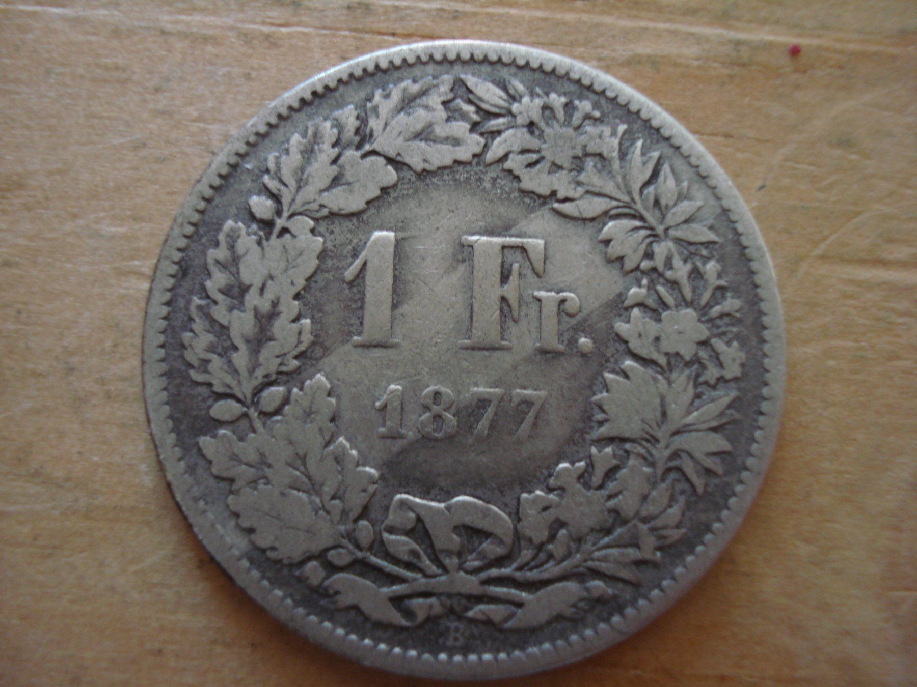Tutti le monete: (N4) 1 Franken 1877 – Usato da Erlach venduto da Net-Coins