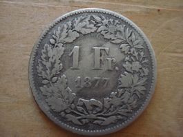 (N4) 1 Franken 1877