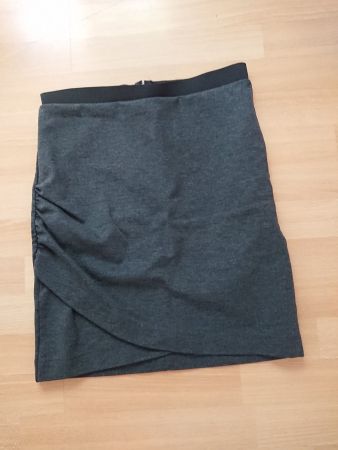 Damen Jupe Gr. 36 Grau