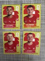 Fussball Sticker 4 Stk. Schweiz Spieler