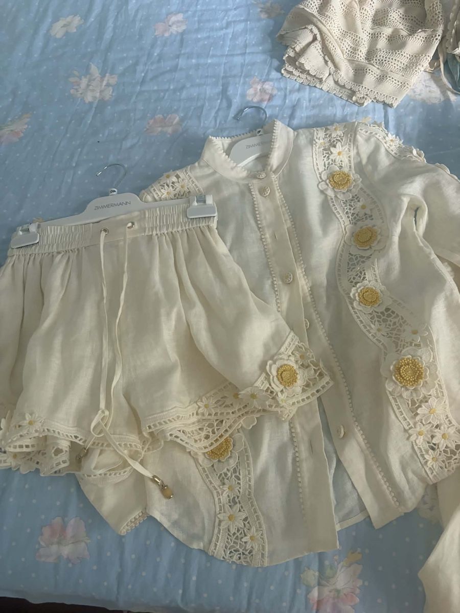 Zimmermann Hosen: Zimmermann Linen Shorts Newest Collection – Gebraucht aus St.Josefen von lop_lh8d 1