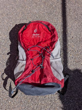 Deuter Rucksack AC Zip 20 rot grau guter Zustand