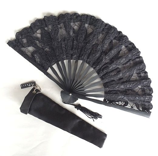Tutte le decorazioni: Schwarzer Fächer aus Spitze, Gothic Style, Neu – Nuovo (secondo la descrizione) da Ermensee venduto da Alainmischler