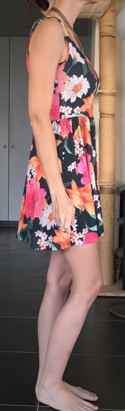 Vestiti: Robe sans manches à fleurs Atmosphere taille 34 bon état – Usato da Coppet venduto da Vanessamode 4