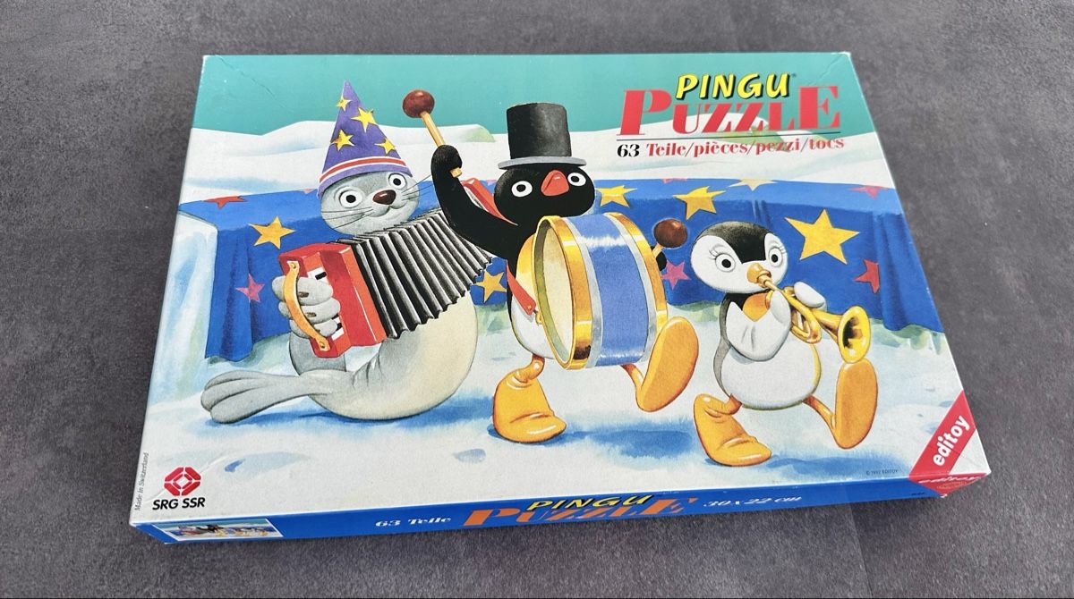 Puzzle: Vollständiges Pingu-Puzzle mit 63 Teilen – Usato da Blumenstein venduto da Thunerin_1987