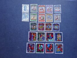 1966 - 1971 Pro Patria 5 Serien mit ET-Voll