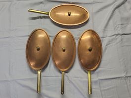 4 Kupfer Fischpfannen Spring Culinox, Schweiz