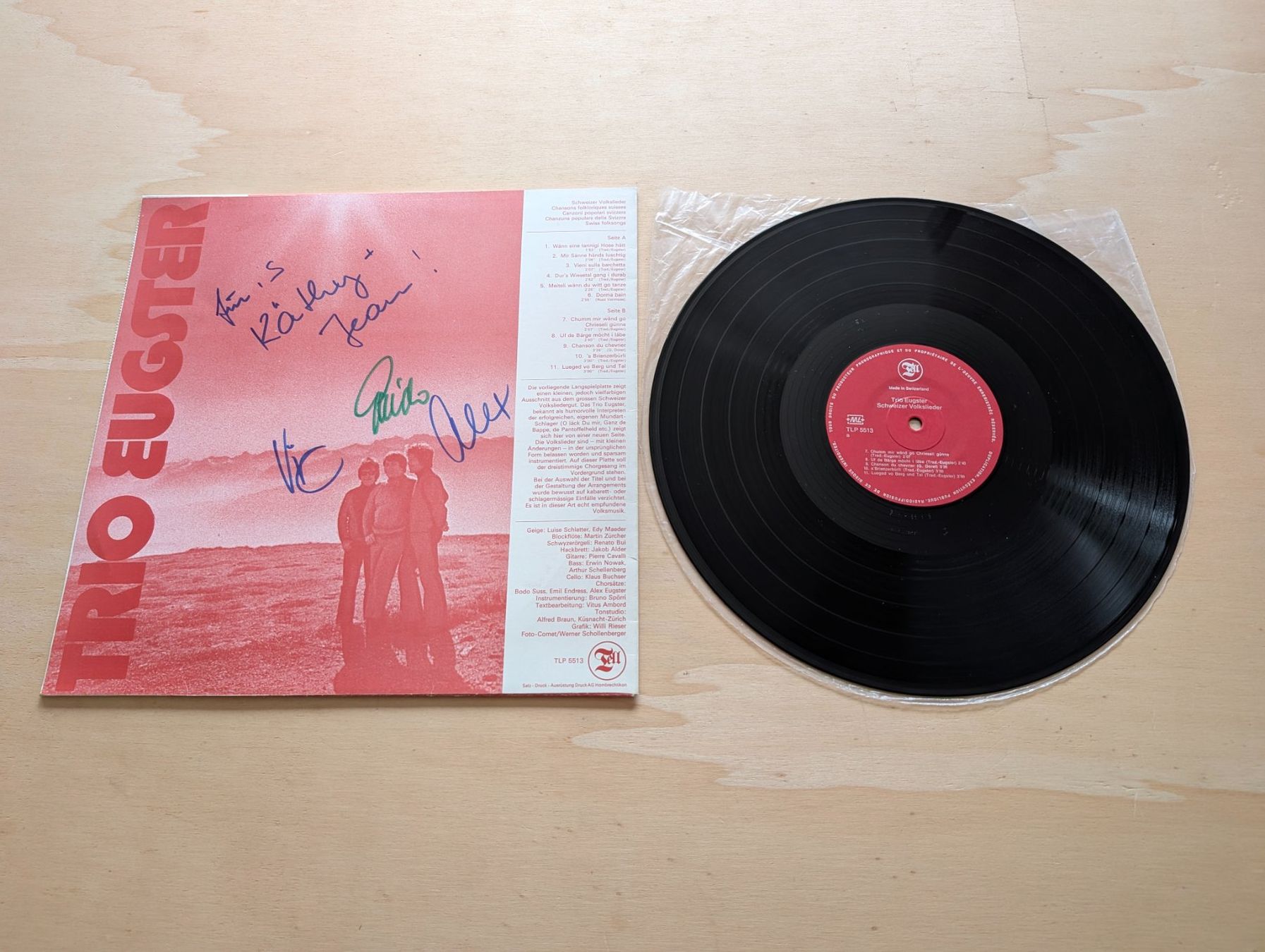Vinyles: 2 x Trio Eugster – D'occasion à Ebikon par soundundvielfalt 3