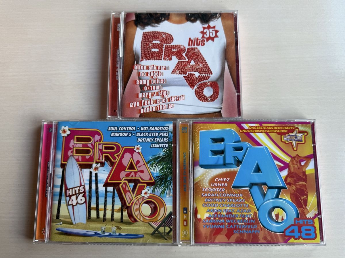 CD: Bravo Hits 3 CD‘s Nr.35, 46 & 48 – Usato da Oberried Brienz venduto da Chyara