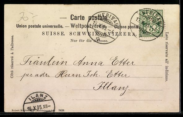 Cartoline postali: Herisau, Strassenpartie mit Café Tiger  – Usato da Berlin venduto da bartko-reher 1