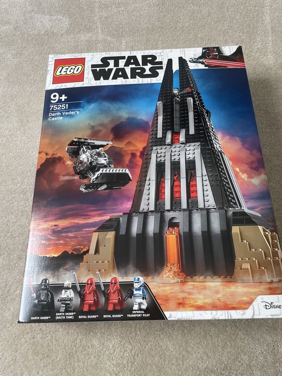Lego Star Wars 75251 Darth Vader‘s Castle (Neu und originalverpackt) in ...