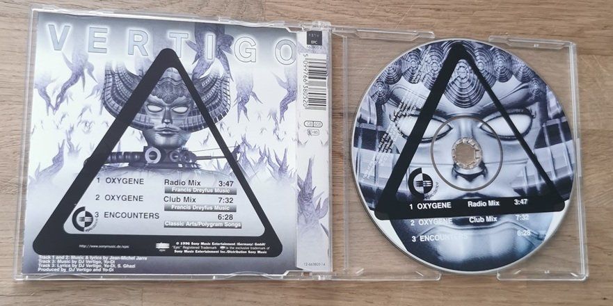 CD: Vertigo  – Oxygene  (Maxi-CD) – Usato da Wilen b. Wollerau venduto da morethanmusic 1