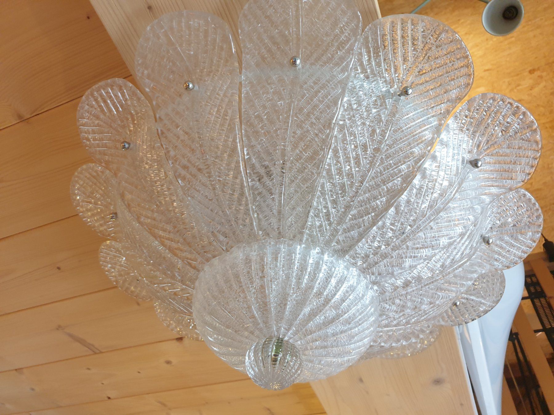 Lampadari & plafoniere: Gosser Murano Kristallleuchter Handmade – Usato da rebstein venduto da spacy73 4