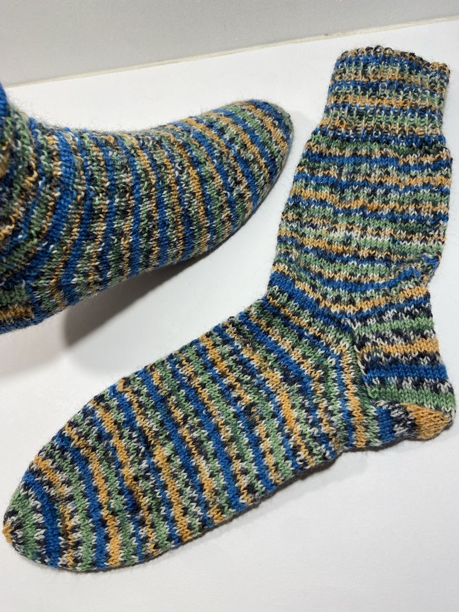 Calze: Handgestrickte Socken, Gr. 39/40  🍀 – Nuovo e nell'imballaggio originale da Grosshöchstetten venduto da Maschenshop