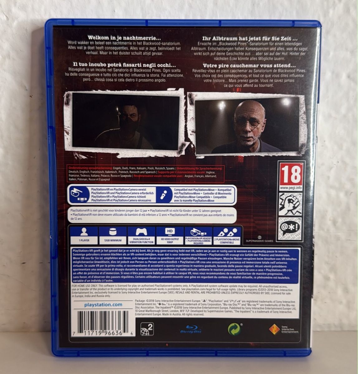 Sony Spiele: PS4/PS5 The Inpatient Playstation VR Game – Gebraucht aus Ehrendingen von bubulence 1