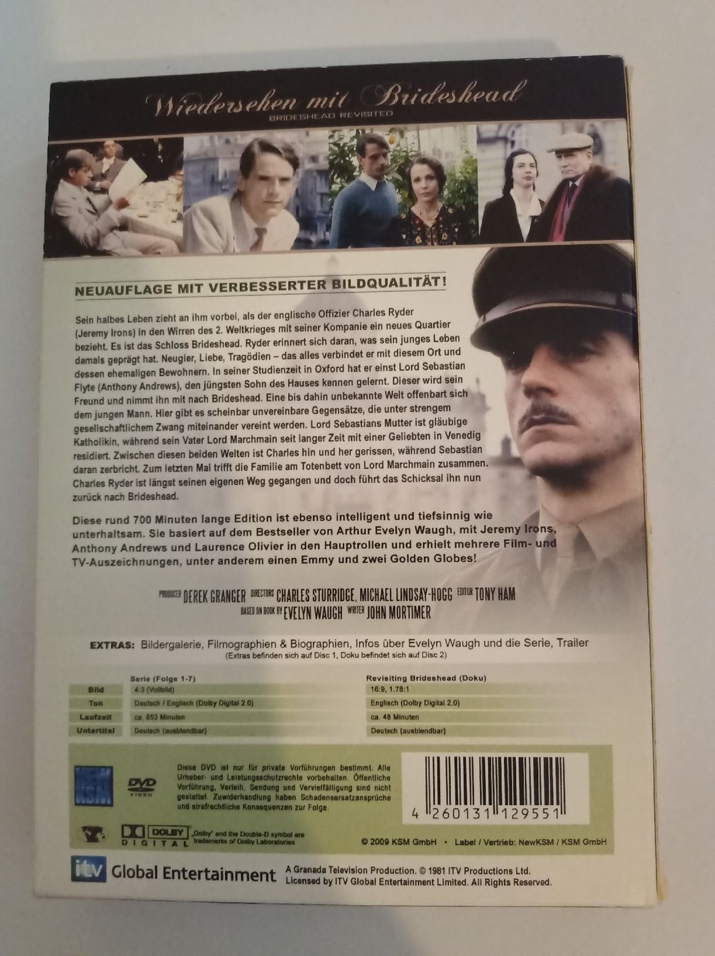 Tutti i DVDs: Wiedersehen mit Brideshead - 3 DVDs – Usato da Tann venduto da Veebee6 1
