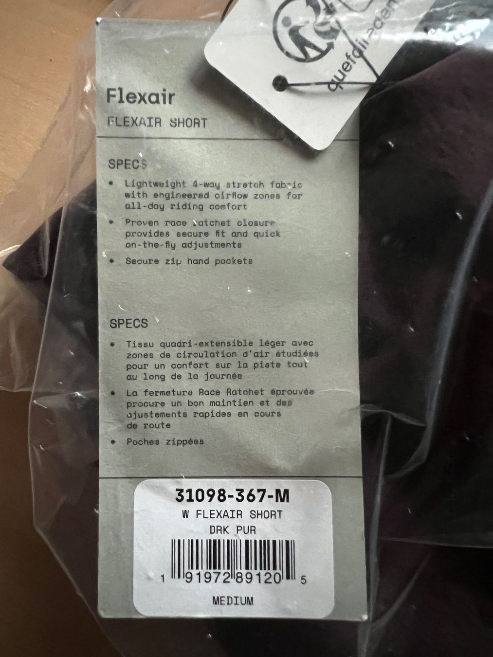 Fox Pantaloni: Fox Short 24 W Flexair Drk Pur Gr.: M – Nuovo e nell'imballaggio originale da Matten b. Interl venduto da piti007 3