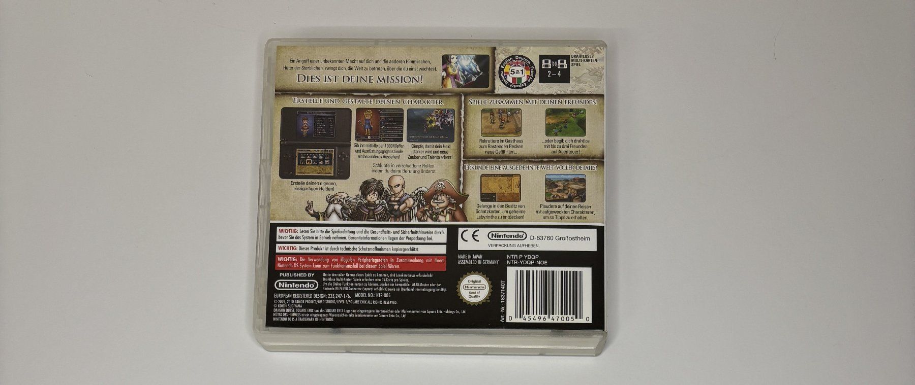 Nintendo Jeux: NDS - Dragon Quest IX: Hüter des Himmels – D'occasion à Allschwil par Bullach 2