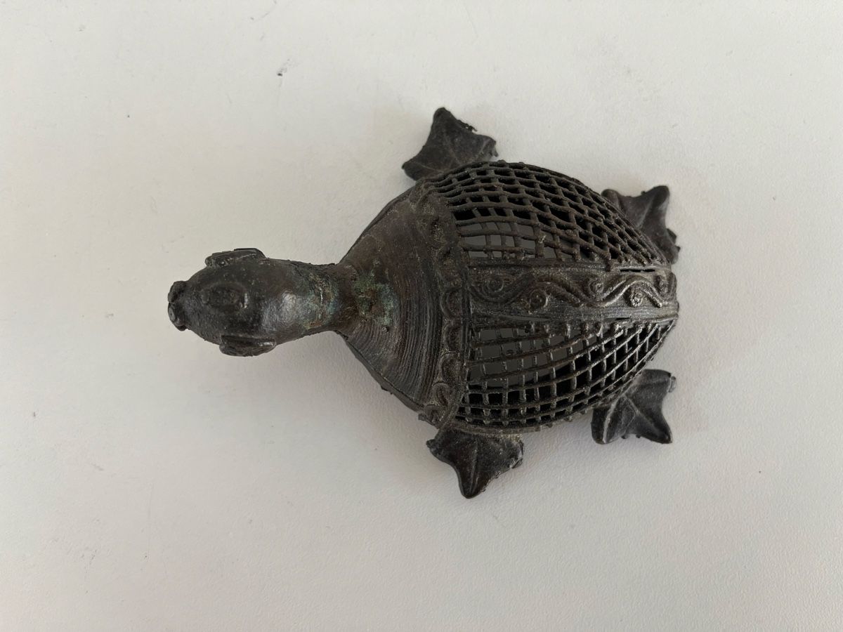 Skulpturen & Statuen: Vintage Schildkröte aus Messing – Gebraucht aus Wetzikon ZH von seli03 7