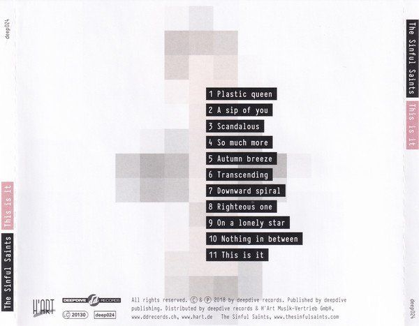 CD: The Sinful Saints – This is it – Usato da St.Gallen venduto da jalamusic 1